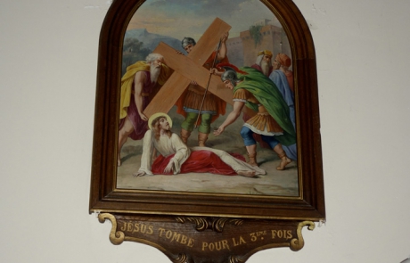 Tableau "Jésus tombe pour la 3ème fois"